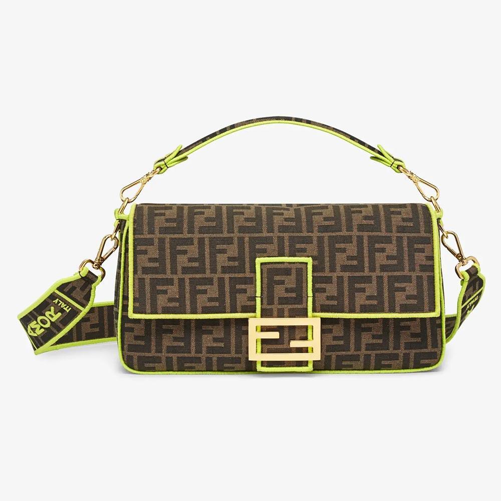 Fendi BAGUETTE LARGE Fendi Roma/Amor Fabric Bag product photo – Pods & Beats