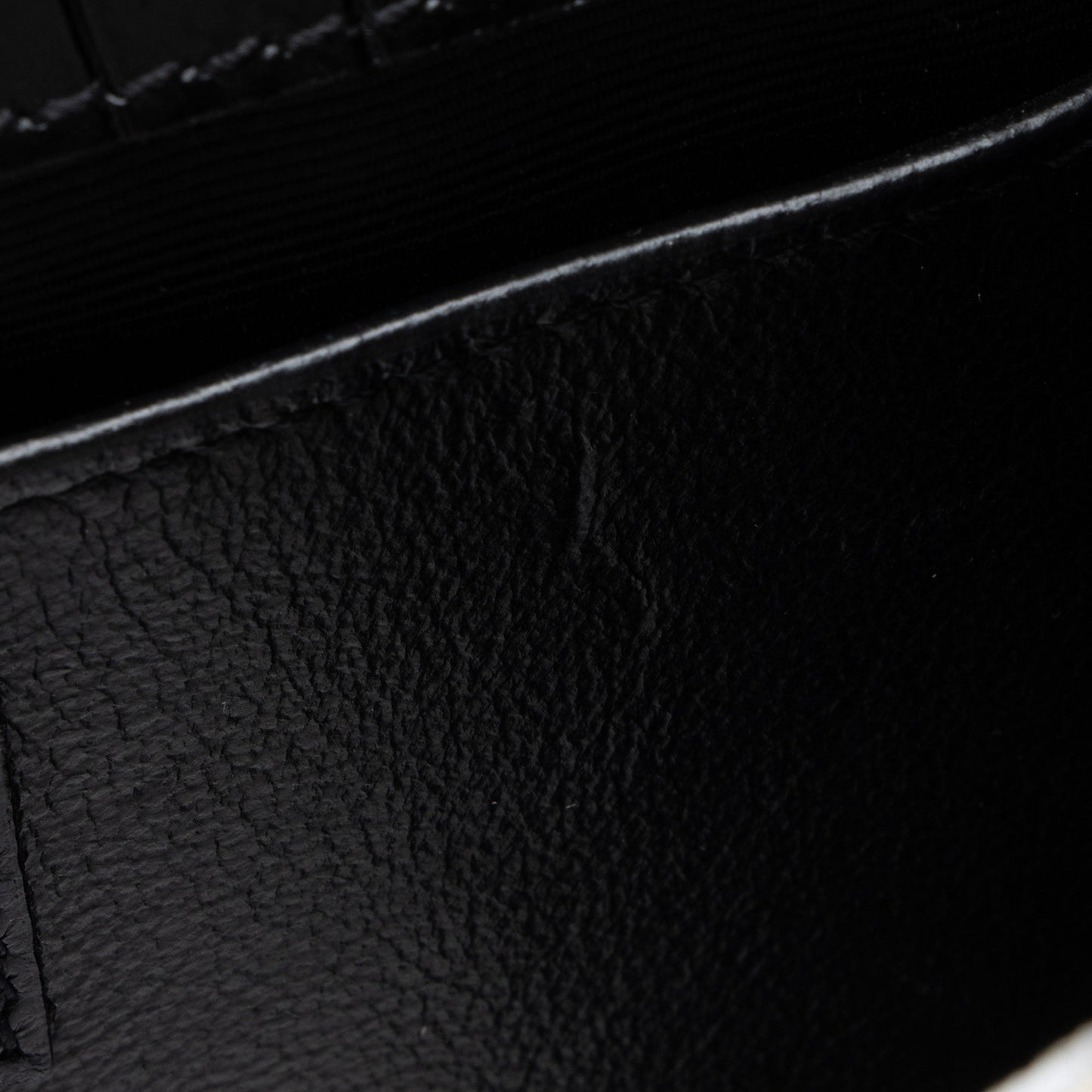 Saint Laurent Croc Embossed Leather Monogram Kate Tassel Small Shoulde