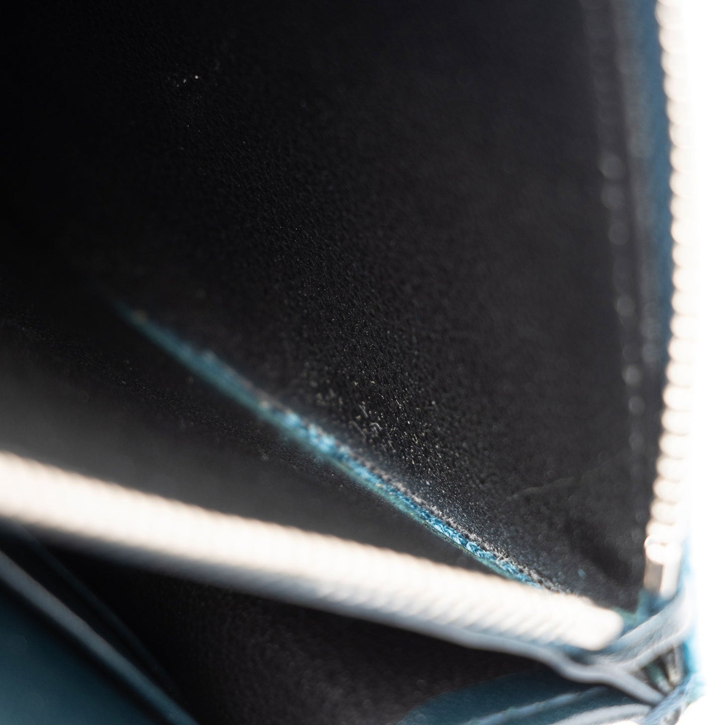 Saint Laurent Velvet Crystal Monogram Kate Tassel Chain Wallet Handbag