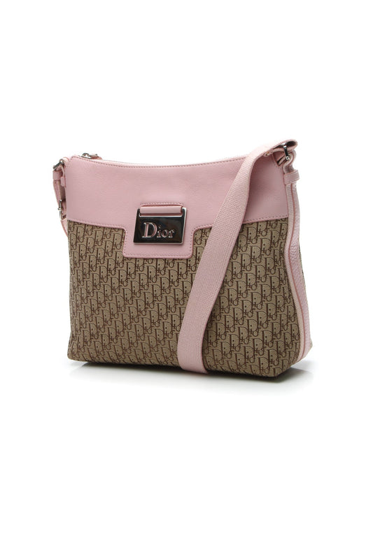 Christian Dior Street Chic Messenger Bag - Beige/Pink product photo – Pods & Beats