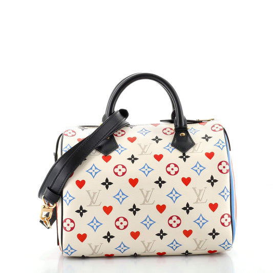 Louis Vuitton Speedy Bandouliere Bag Limited Edition Game On Multicolor Monogram 25 product photo – Pods & Beats