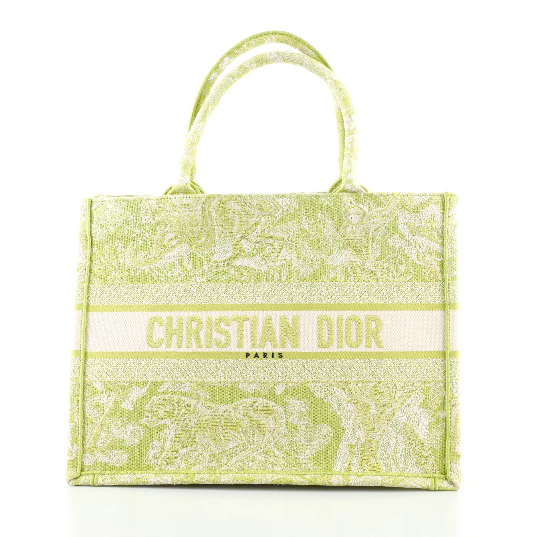 Dior Book Tote Embroidered Canvas Small product photo – Pods & Beats
