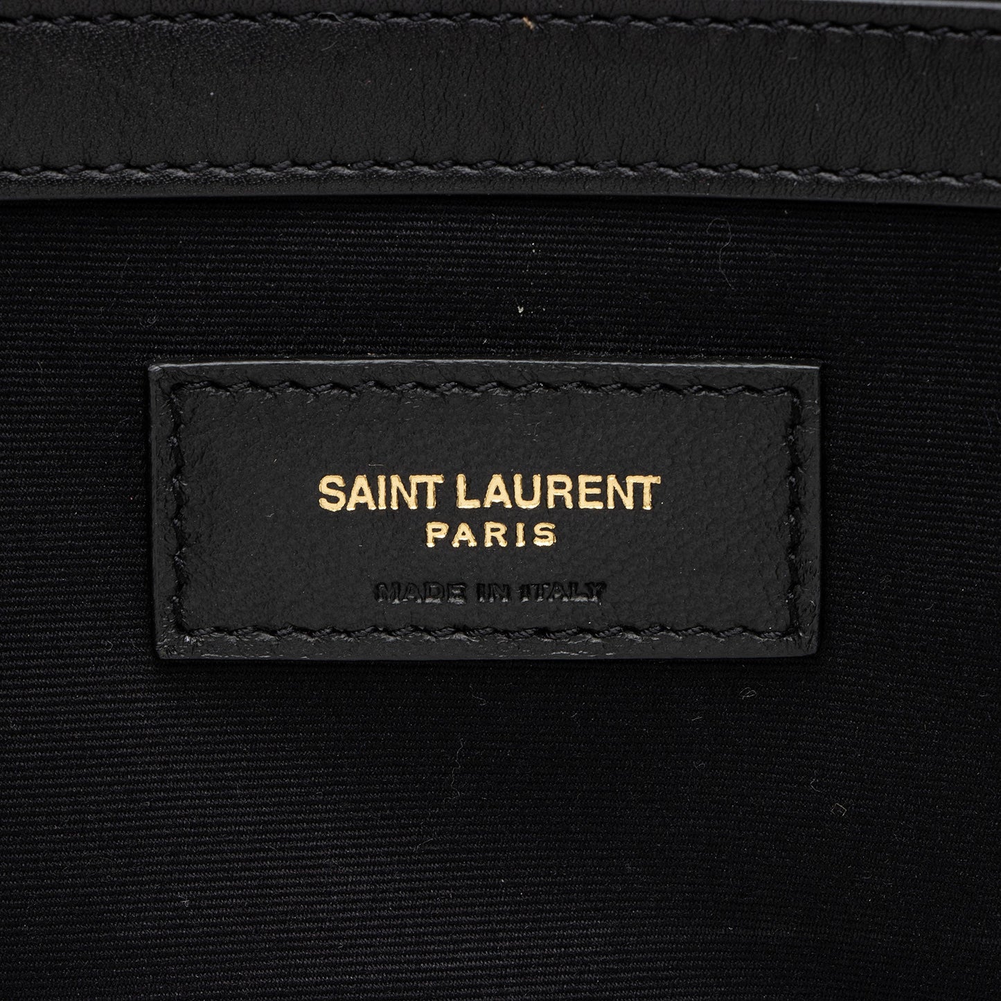Saint Laurent Canvas Leather Manhattan Medium Satchel Handbag
