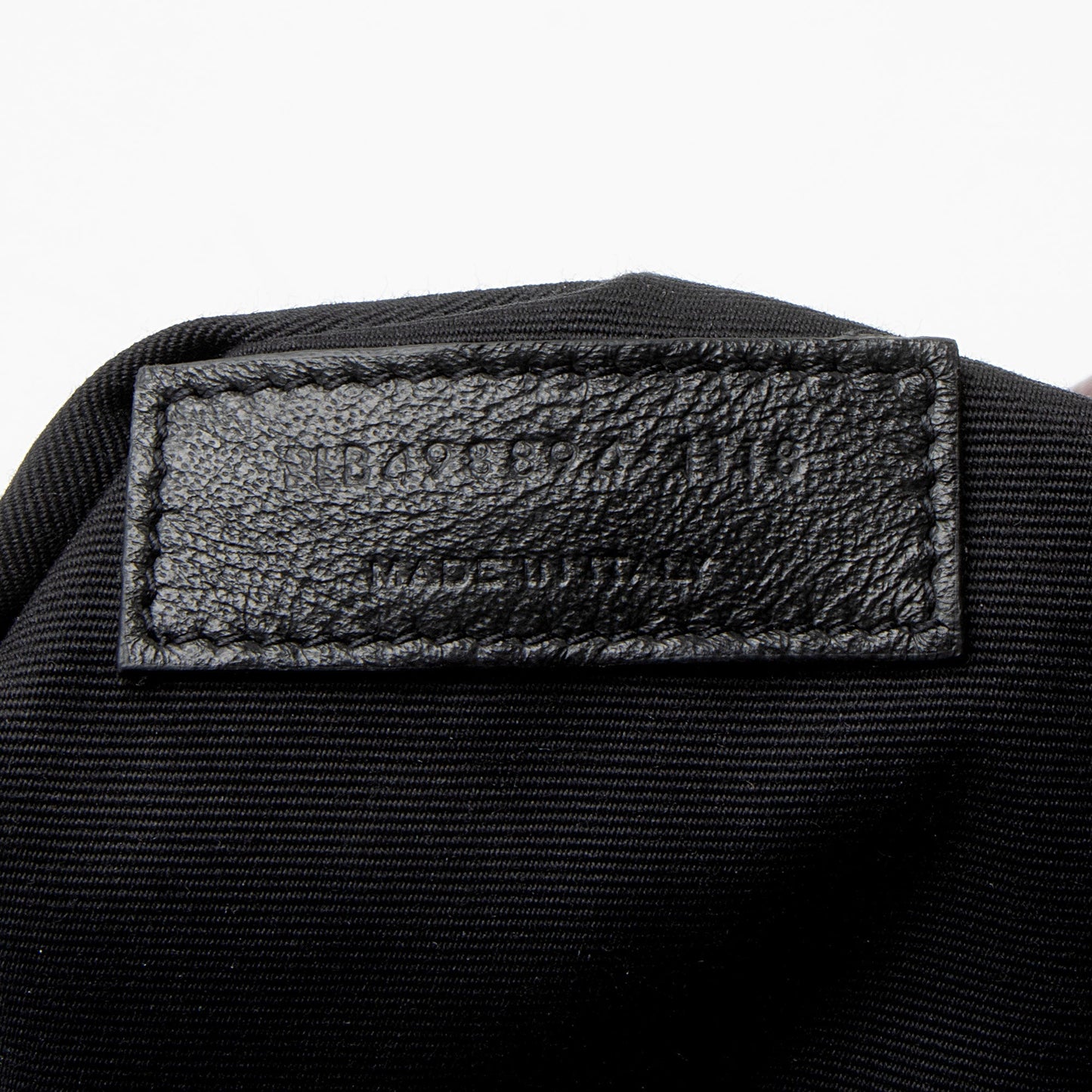 Saint Laurent Crinkled Calfskin Monogram Niki Medium Shoulder Bag