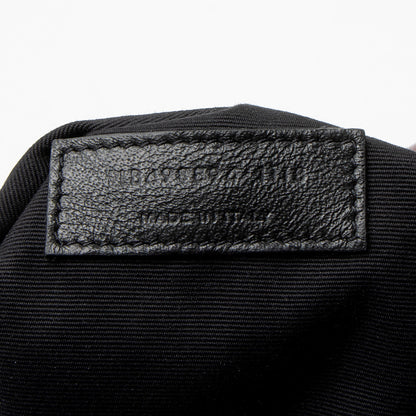 Saint Laurent Crinkled Calfskin Monogram Niki Medium Shoulder Bag