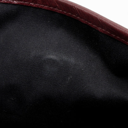 Saint Laurent Crinkled Calfskin Monogram Niki Medium Shoulder Bag