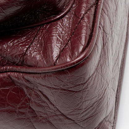 Saint Laurent Crinkled Calfskin Monogram Niki Medium Shoulder Bag