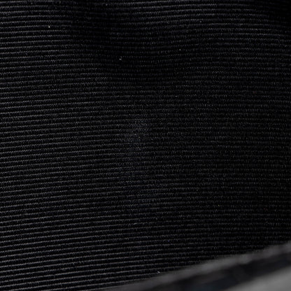 Saint Laurent Croc Embossed Leather Monogram Kate Tassel Clutch Handba