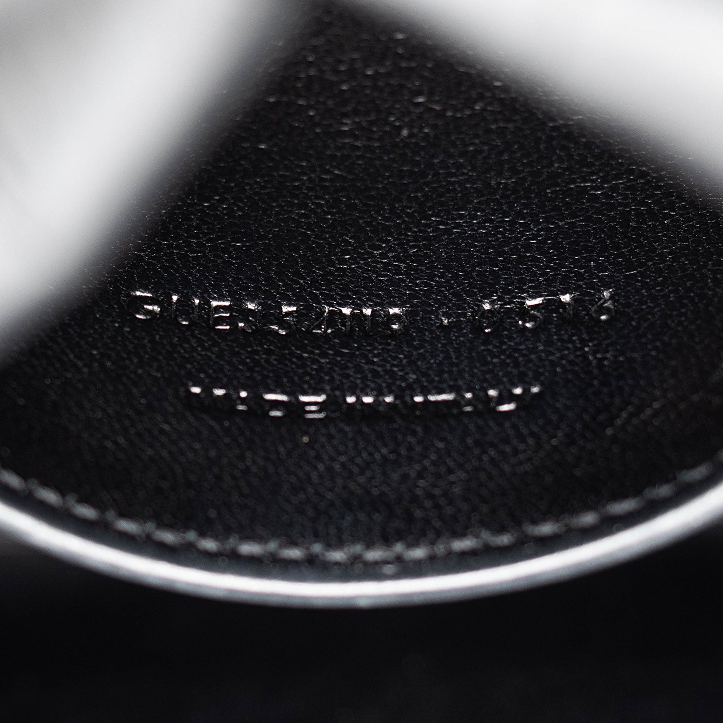 Saint Laurent Croc Embossed Leather Monogram Kate Tassel Medium Should