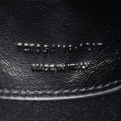 Saint Laurent Croc Embossed Leather Monogram Kate Tassel Medium Should
