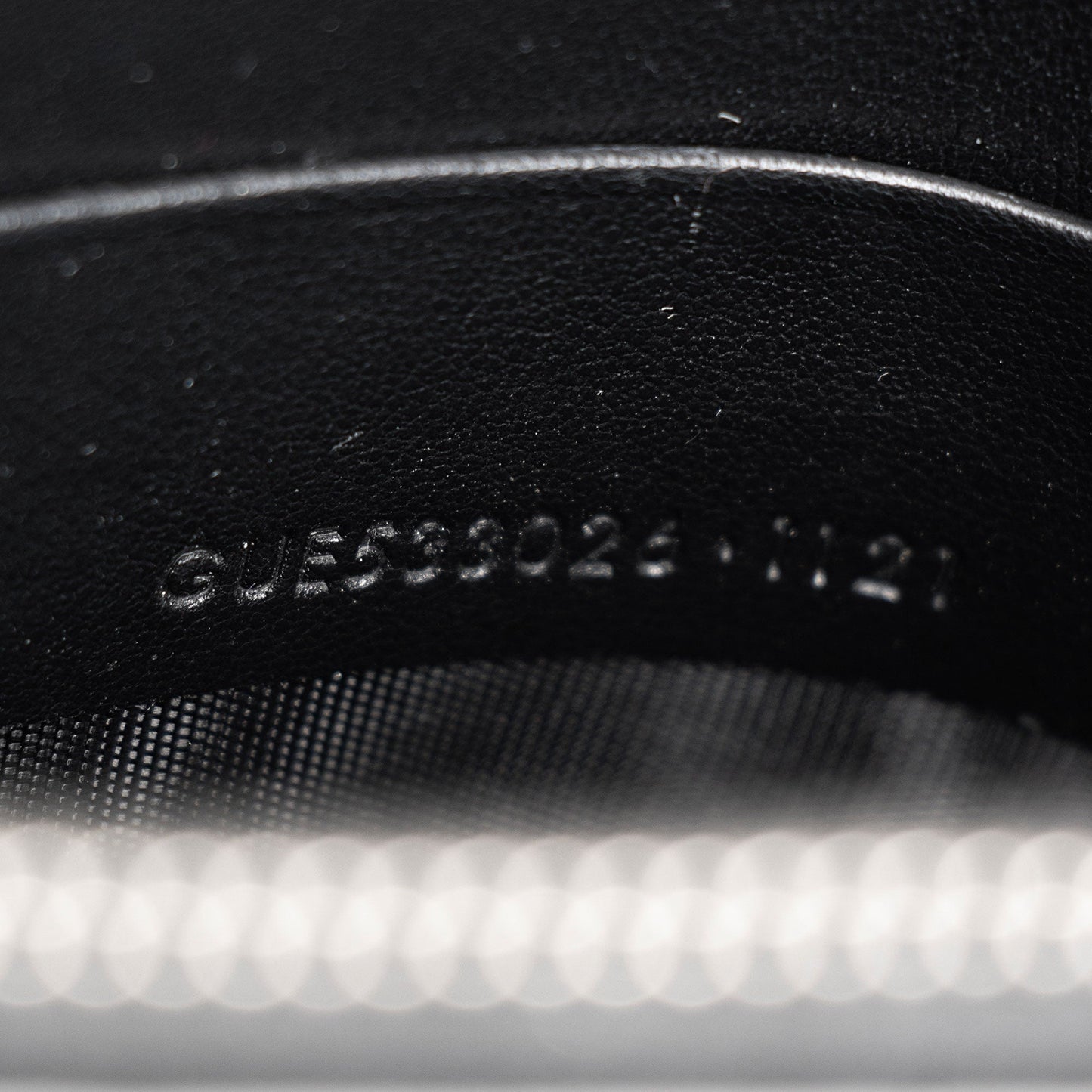 Saint Laurent Croc Embossed Leather Monogram Sunset Chain Wallet Handb