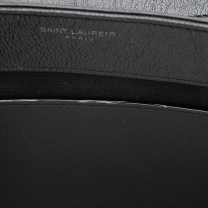 Saint Laurent Diamond Quilted Leather Monogram Becky Small Shoulder Ba