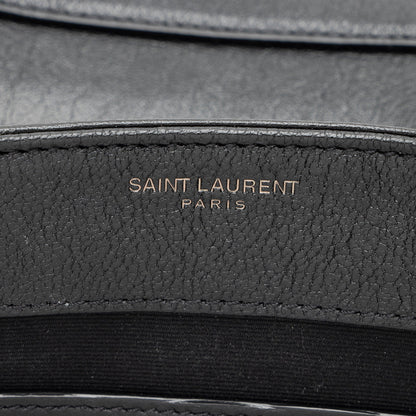 Saint Laurent Diamond Quilted Leather Monogram Becky Small Shoulder Ba