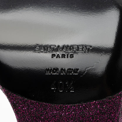 Saint Laurent Glitter Amber Sandals - Size 10.5 / 40.5 Handbag