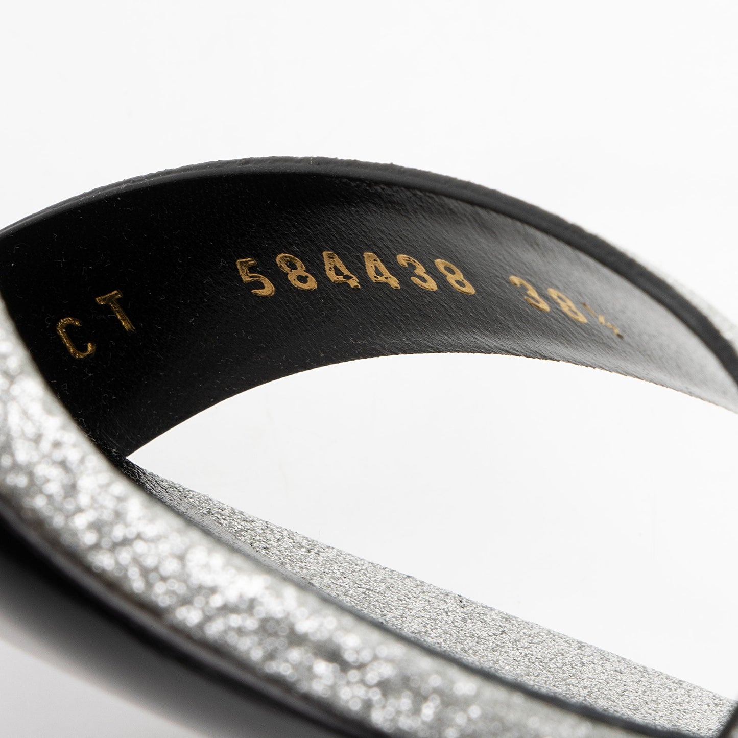 Saint Laurent Glitter Amber Sandals - Size 8.5 / 38.5 Handbag