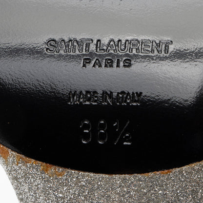 Saint Laurent Glitter Amber Sandals - Size 8.5 / 38.5 Handbag