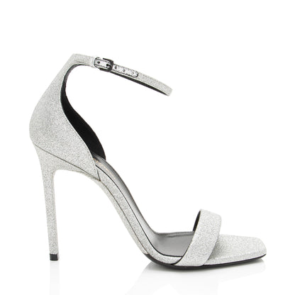 Saint Laurent Glitter Amber Sandals - Size 8.5 / 38.5 Handbag