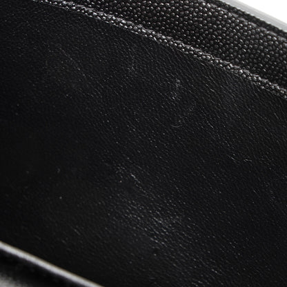 Saint Laurent Grain De Poudre Monogram Uptown Chain Wallet Handbag