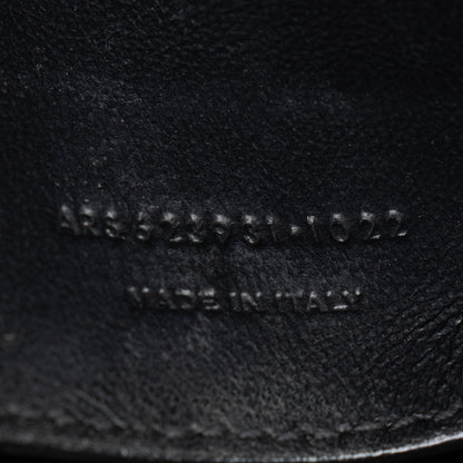 Saint Laurent Grain de Poudre Monogram Cassandra Medium Top Handle Han