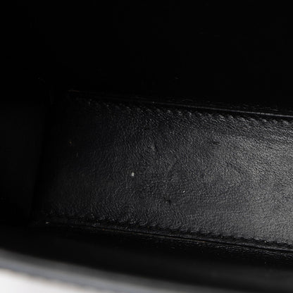 Saint Laurent Grain de Poudre Monogram Cassandra Medium Top Handle Han