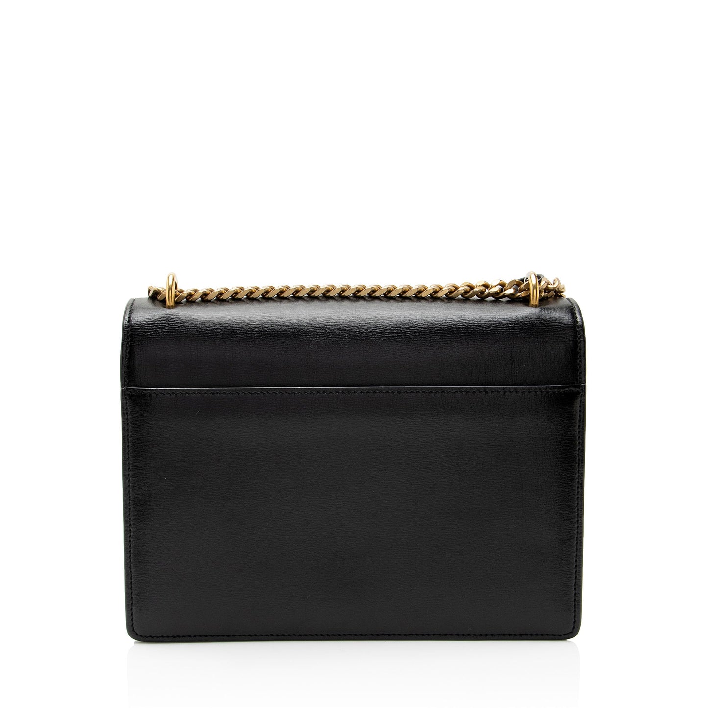 Saint Laurent Grained Calfskin Monogram Sunset Medium Shoulder Bag