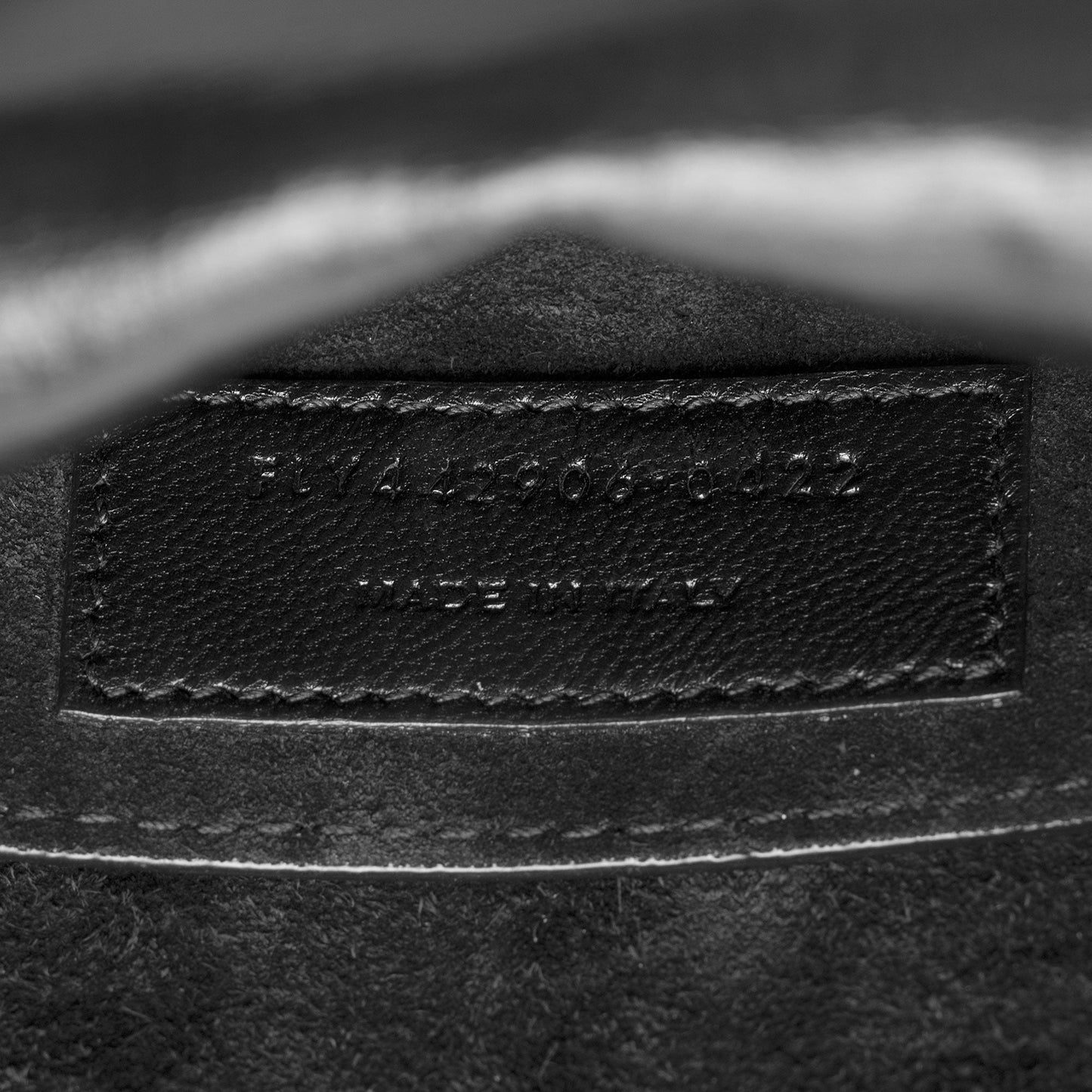 Saint Laurent Grained Calfskin Monogram Sunset Medium Shoulder Bag