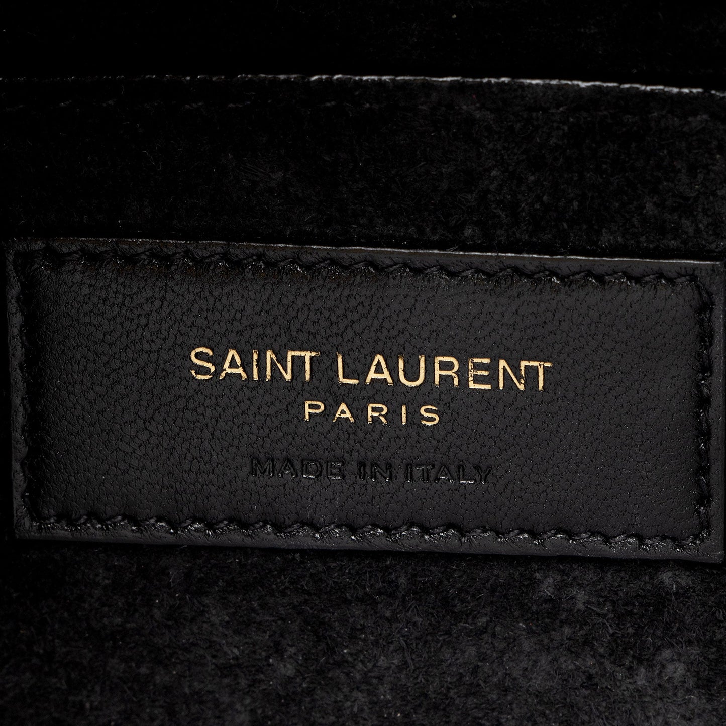 Saint Laurent Grained Calfskin Monogram Sunset Medium Shoulder Bag