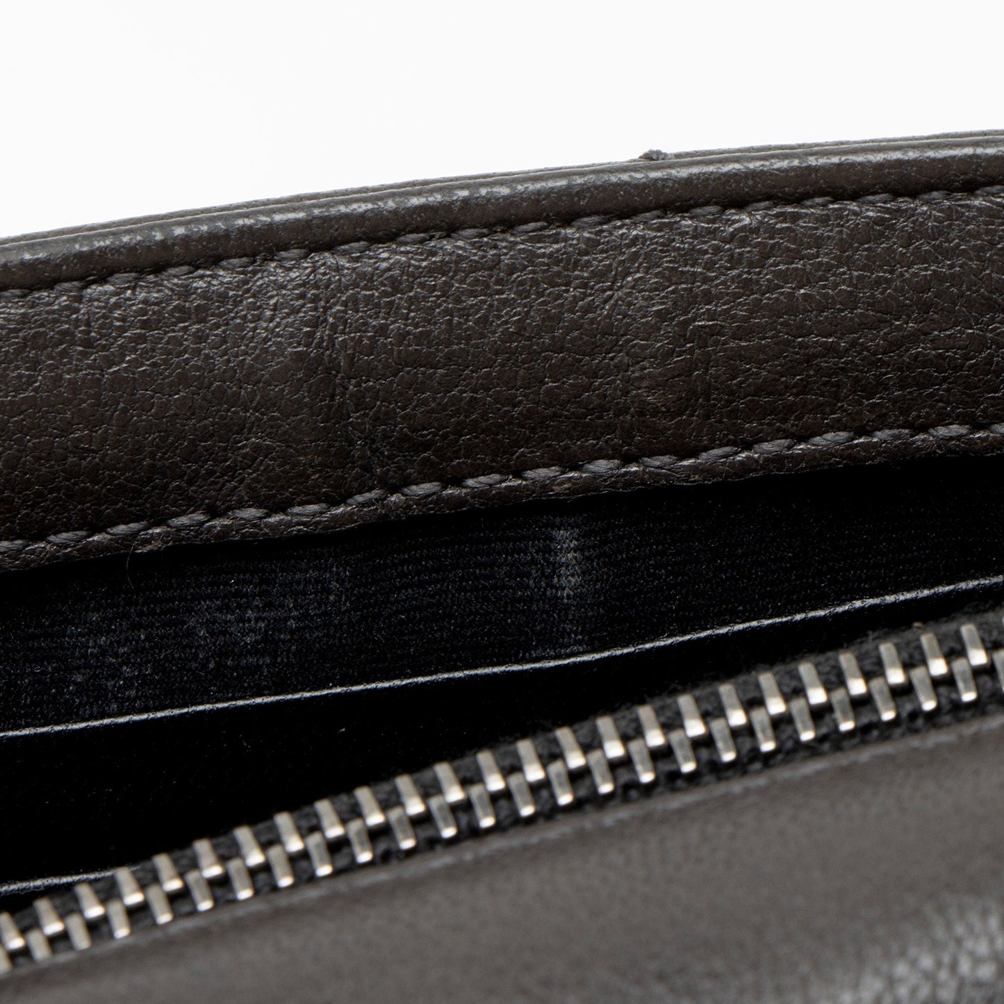 Saint Laurent Matelasse Calfskin Monogram College Mini Shoulder Bag