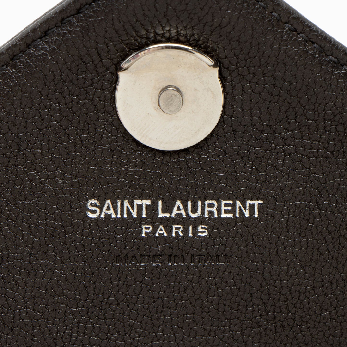 Saint Laurent Matelasse Calfskin Monogram College Mini Shoulder Bag