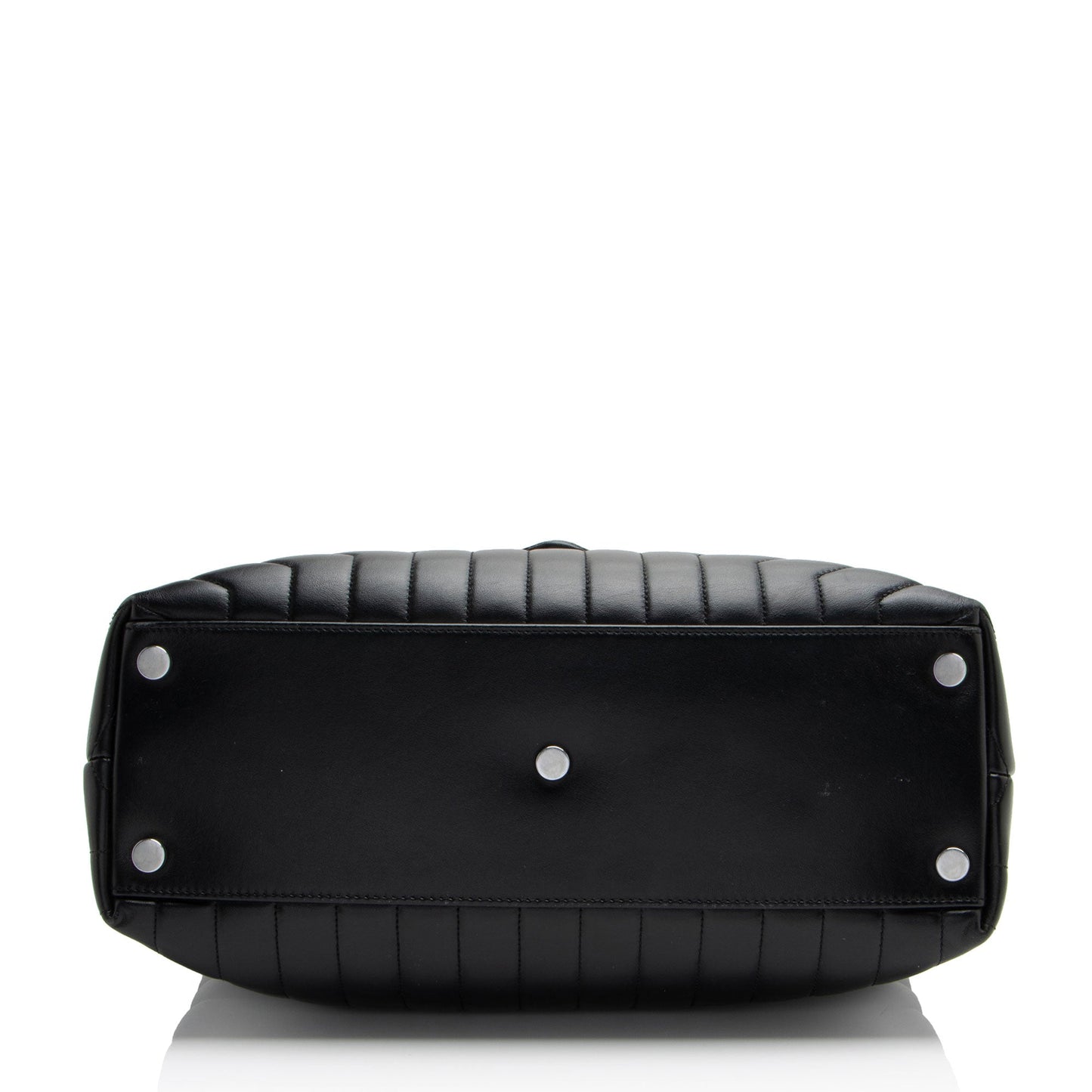 Saint Laurent Matelasse Calfskin Monogram LouLou Chain Large Shoulder