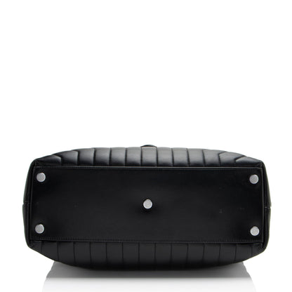 Saint Laurent Matelasse Calfskin Monogram LouLou Chain Large Shoulder