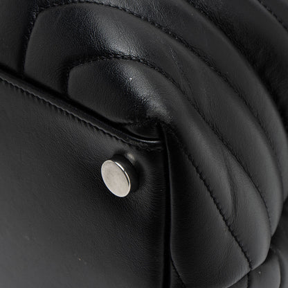 Saint Laurent Matelasse Calfskin Monogram LouLou Chain Large Shoulder