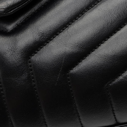 Saint Laurent Matelasse Calfskin Monogram LouLou Chain Medium Shoulder