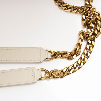 Saint Laurent Matelasse Calfskin Monogram LouLou Chain Medium Shoulder
