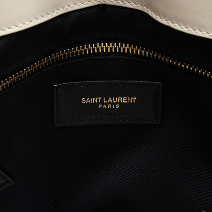 Saint Laurent Matelasse Calfskin Monogram LouLou Chain Medium Shoulder