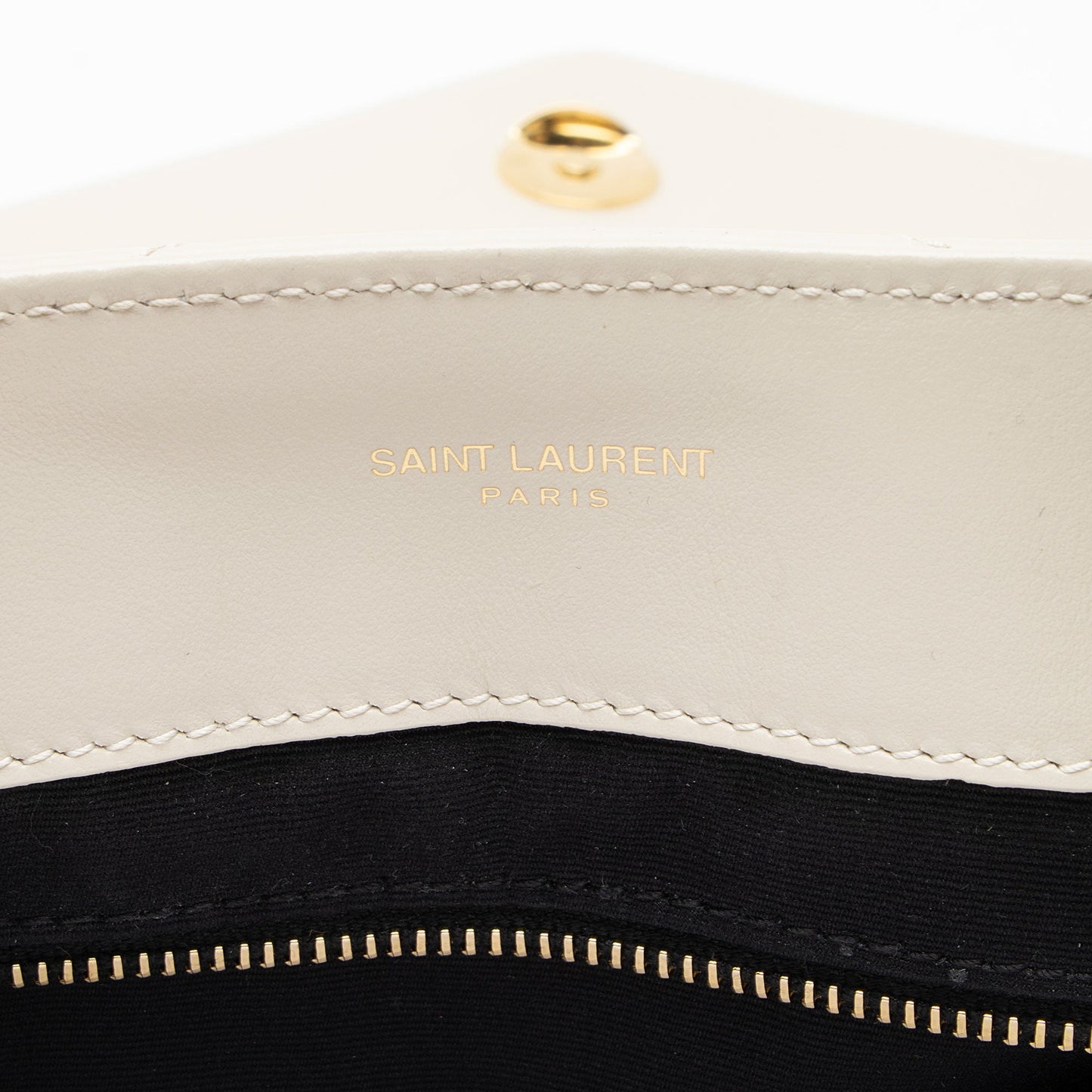 Saint Laurent Matelasse Calfskin Monogram LouLou Chain Medium Shoulder