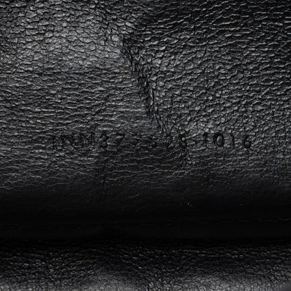 Saint Laurent Matelasse Grain de Poudre Monogram Chain Wallet Handbag