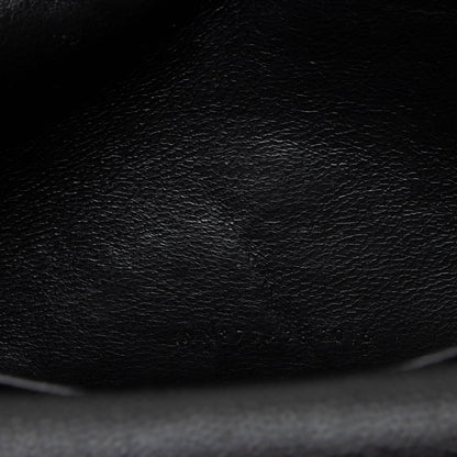 Saint Laurent Matelasse Grain de Poudre Monogram Chain Wallet Handbag