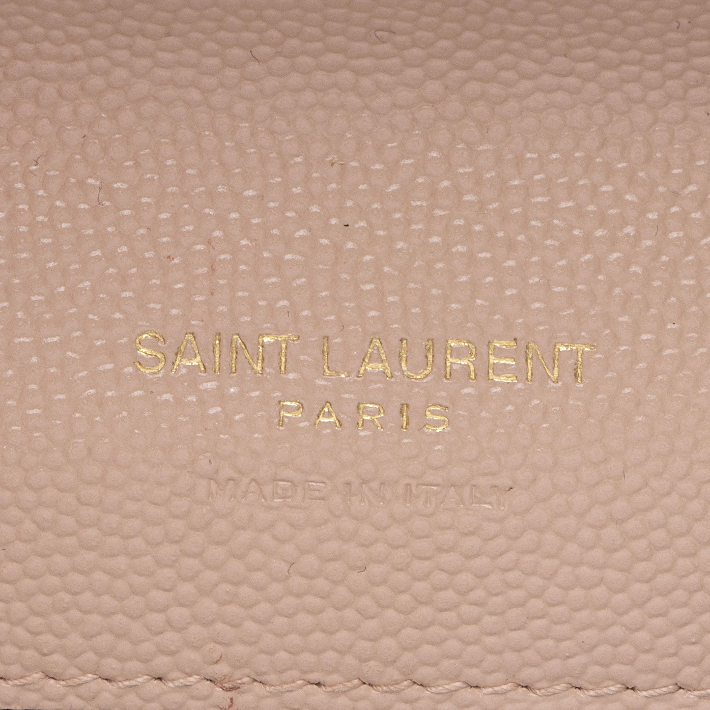 Saint Laurent Matelasse Grain de Poudre Monogram Envelope Pouch Handba