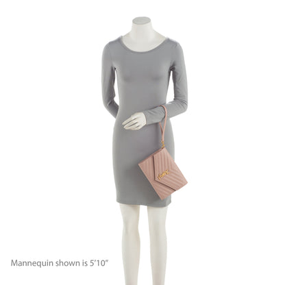 Saint Laurent Matelasse Grain de Poudre Monogram Envelope Pouch Handba