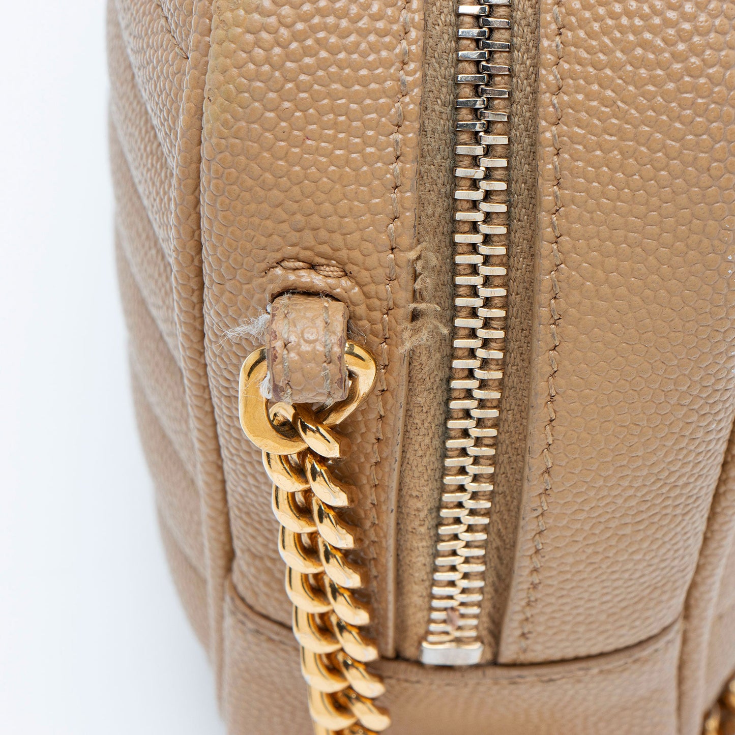 Saint Laurent Matelasse Grain de Poudre Monogram Lou Mini Camera Bag