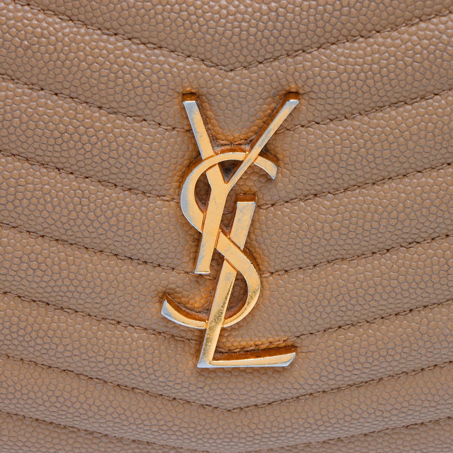 Saint Laurent Matelasse Grain de Poudre Monogram Lou Mini Camera Bag