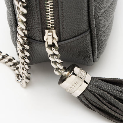 Saint Laurent Matelasse Grain de Poudre Monogram Lou Mini Camera Bag
