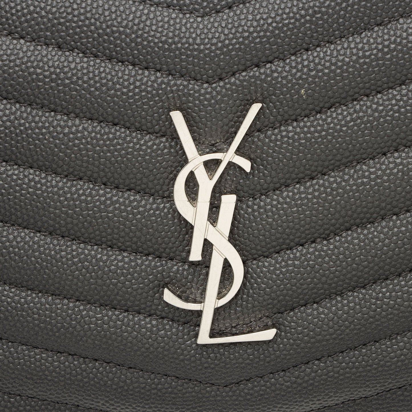 Saint Laurent Matelasse Grain de Poudre Monogram Lou Mini Camera Bag