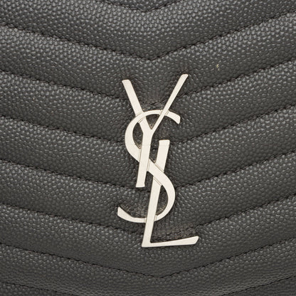 Saint Laurent Matelasse Grain de Poudre Monogram Lou Mini Camera Bag