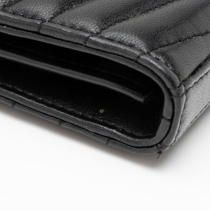 Saint Laurent Matelasse Lambskin Monogram Sulpice Chain Wallet Handbag