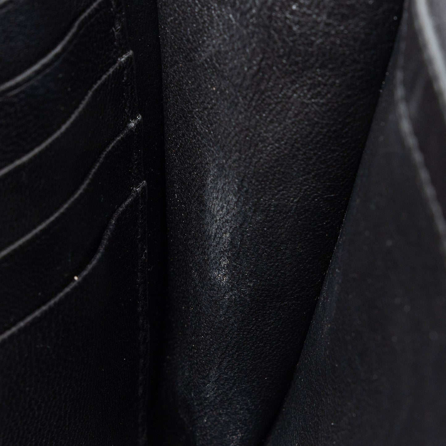 Saint Laurent Matelasse Lambskin Monogram Sulpice Chain Wallet Handbag