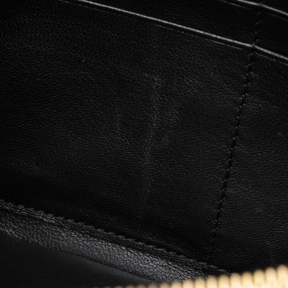 Saint Laurent Matelasse Lambskin Monogram Sulpice Chain Wallet Handbag