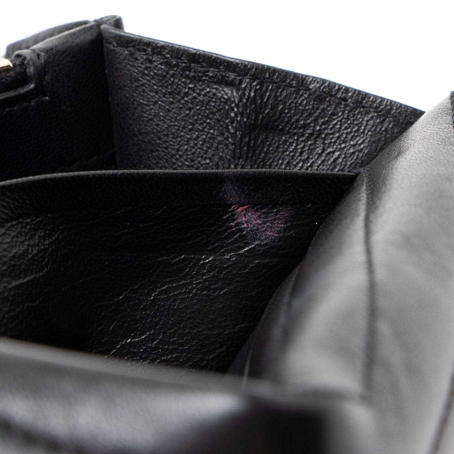 Saint Laurent Matelasse Lambskin Monogram Sulpice Chain Wallet Handbag