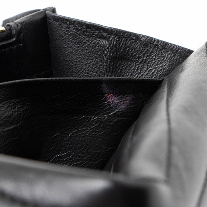 Saint Laurent Matelasse Lambskin Monogram Sulpice Chain Wallet Handbag